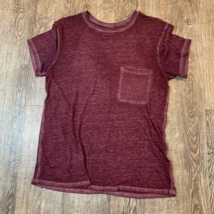 Abercrombie & Fitch Crewneck Burnout Tee